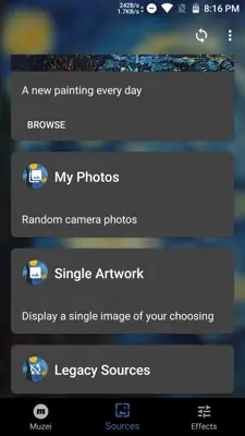 Muzei Legacy android App screenshot 2